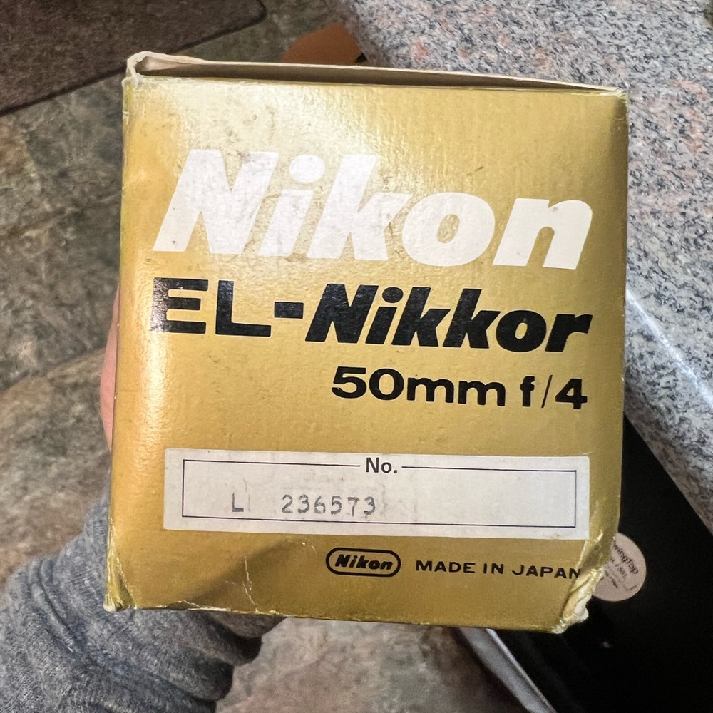 Nikon EL-Nikkor 50mm f/4